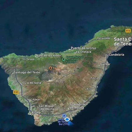 Rentenerife Familia Vilmar La Tejita-el Medano Apartament